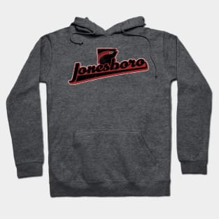 Jonesboro Retro Swash (Red) Hoodie